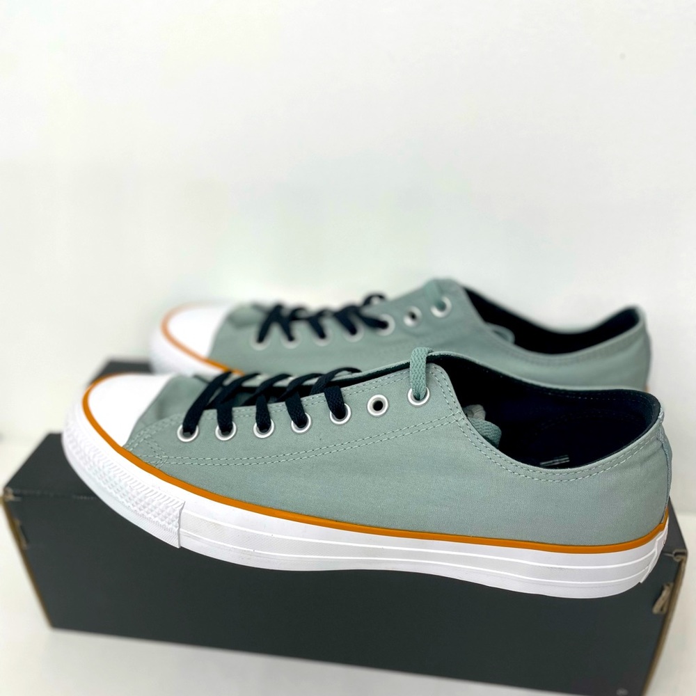 Unisex Converse Chuck Taylor All Star Ox Mica Green / Tumeric Gold White